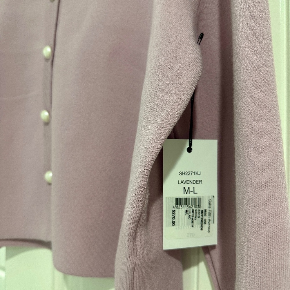 NWT SLEEPER Sweater Lavender - Picture 6 of 9